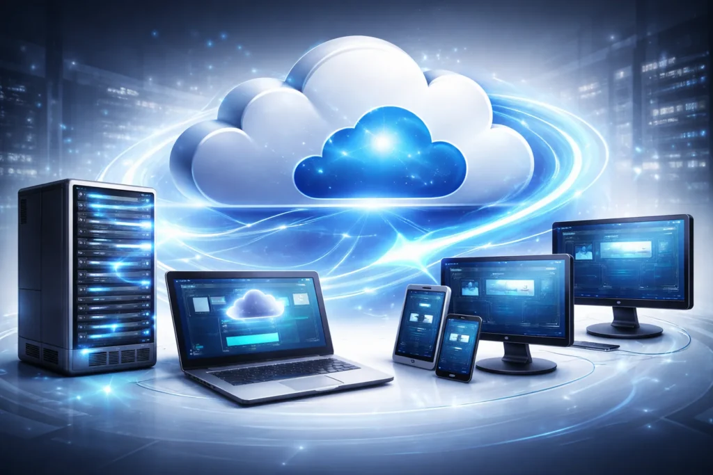 Viennaweb Cloud & Hybrid-Lösungen, Skalierbar, effizient und auf Ihr Unternehmen abgestimmt.