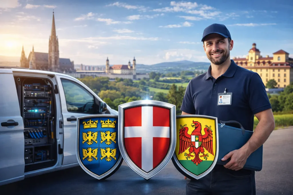 Vor-Ort-IT-Service in Wien, Niederösterreich und Burgenland mit regionaler Betreuung