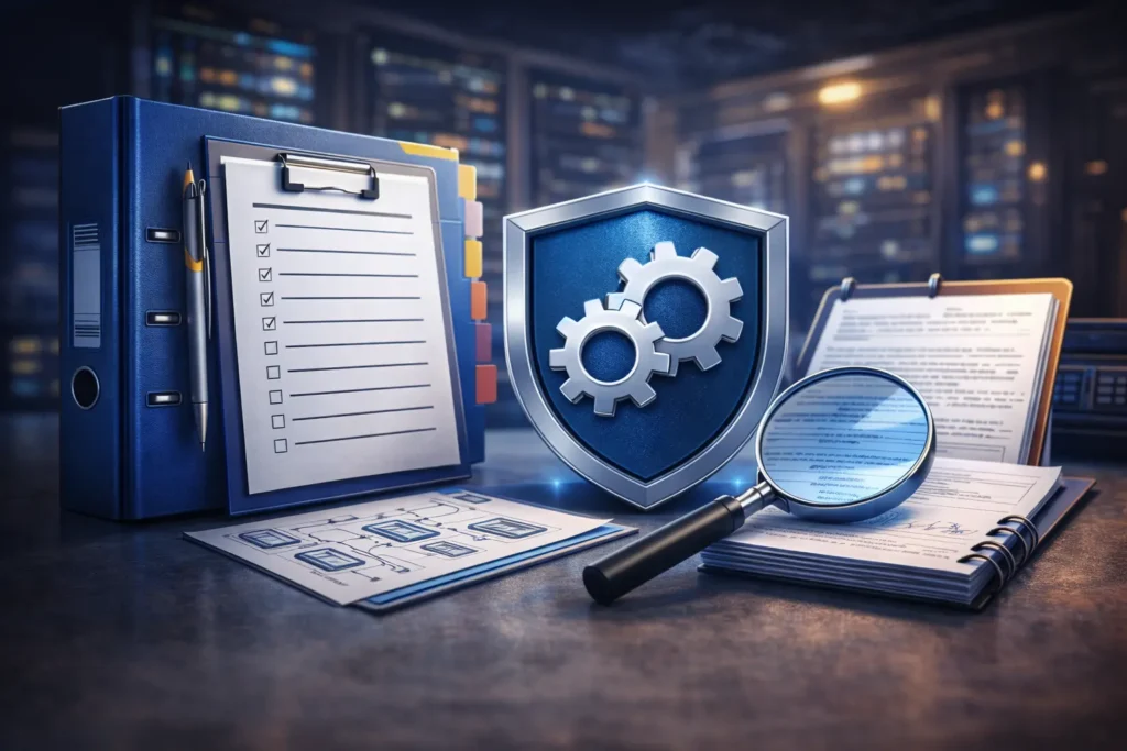 Technische Dokumentation und strukturierte IT-Planung im Unternehmenskontext