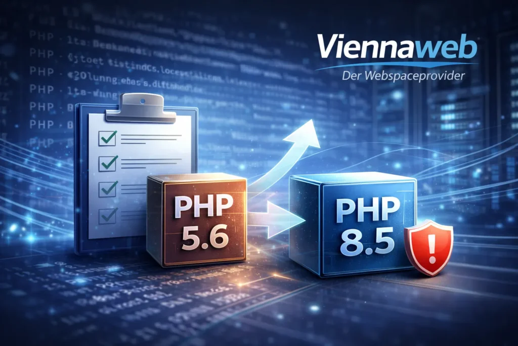 Viennaweb aktualisiert PHP Code auf PHP 8.5