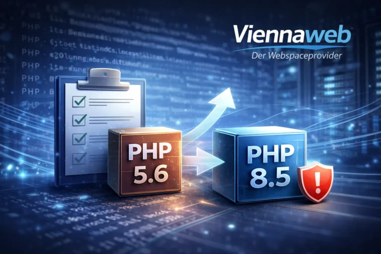 PHP-Update und Modernisierung von PHP-Skripten durch Viennaweb