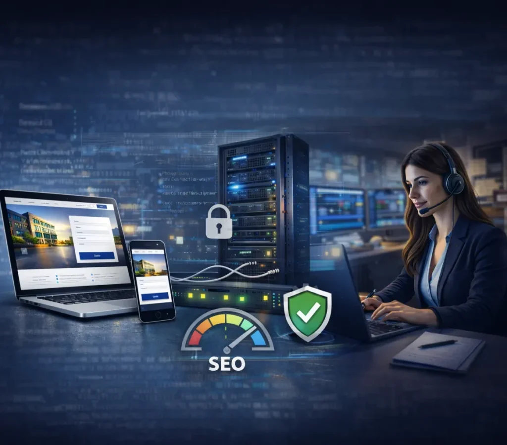 Webentwicklung, Hosting und technische Betreuung aus einer Hand