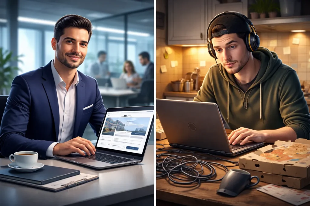 Webentwicklung mit IT-Background als Alternative zu Agentur oder Amateur-Lösung