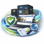 Symbol für Website, Hosting und technische Betreuung