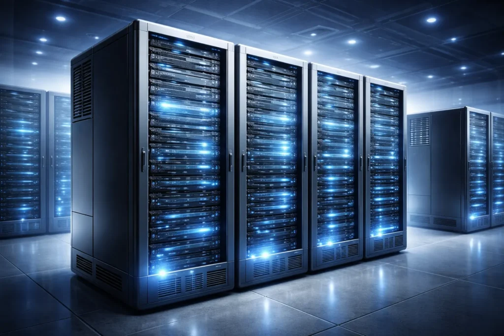 Physische Serversysteme in einer professionellen IT-Infrastruktur