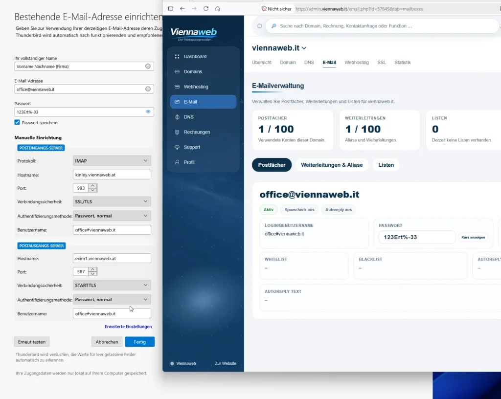 Email Tutorial IMAP im Thunderbird einrichten Bild5