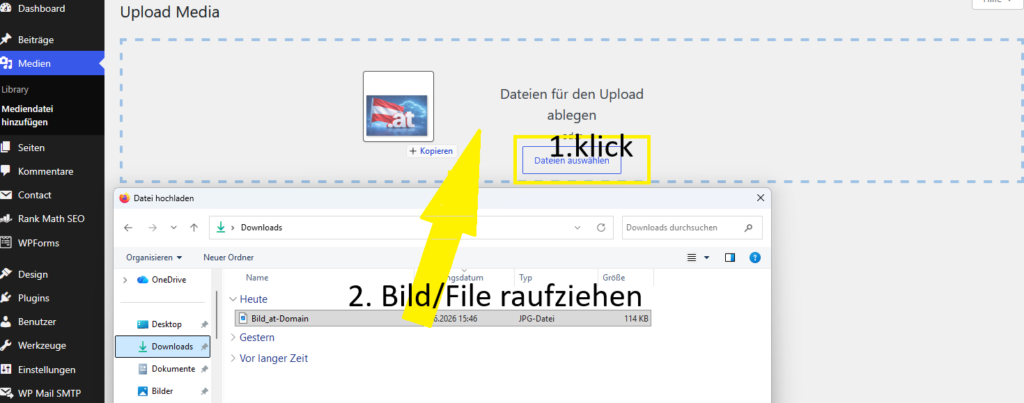 Medienmanager WordPress