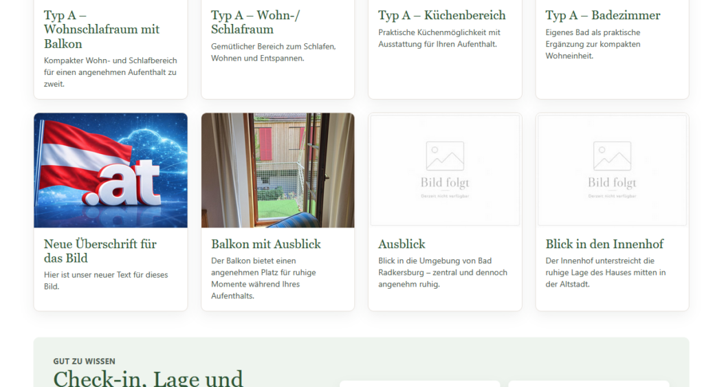 Das gewünschte Ergebnis Ihrer WordPress Homepage