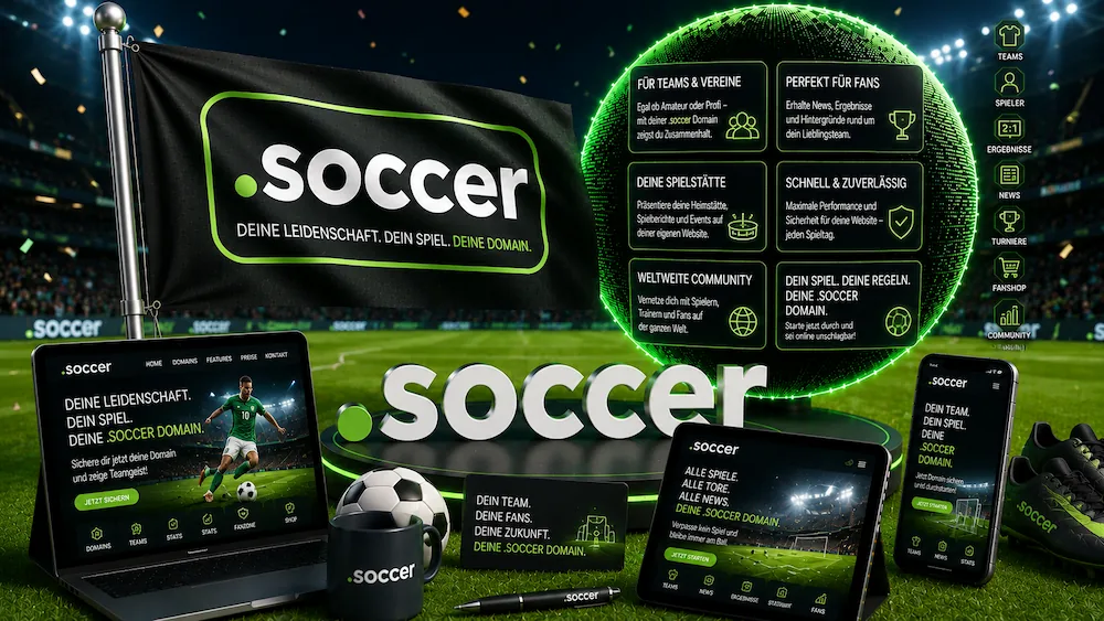 .soccer Domain registrieren