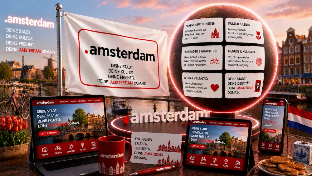 .amsterdam Domain registrieren